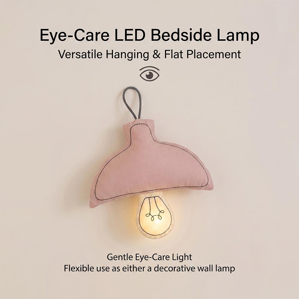 Baby Nursery Wall Lights - โคมไฟ LED แบบแขวนชาร์จไฟได้ ปรับแสงได้ 3 สี