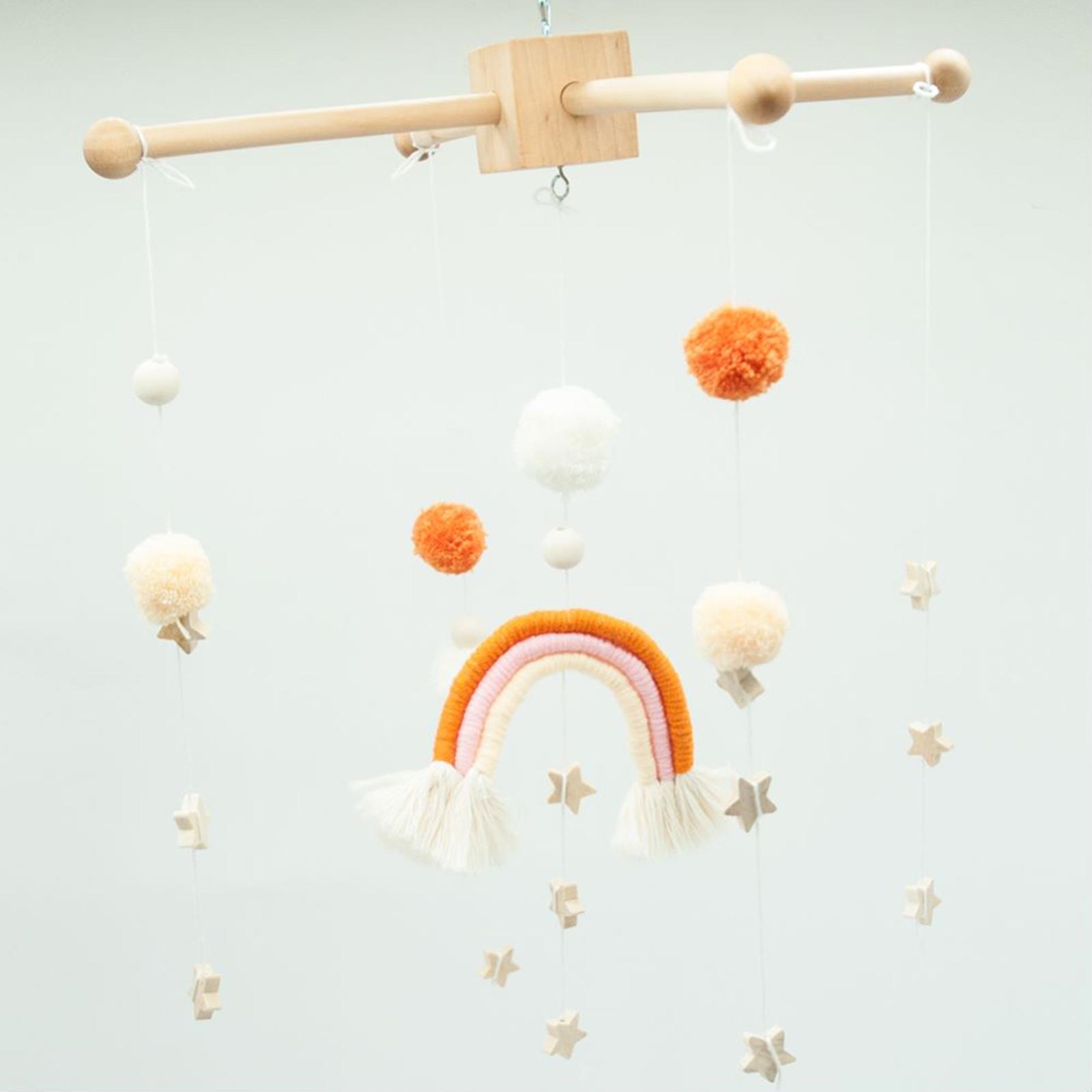 Baby Nursery Frames - ชุดอุปกรณ์ DIY โครงไม้สำหรับแขวนของเล่น กล่องดนตรี กระดิ่ง ตุ๊กตาผ้า
