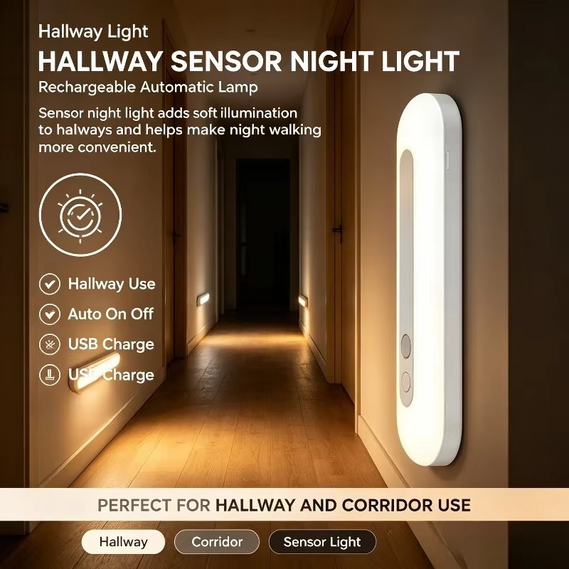 โคมไฟกลางคืนเซ็นเซอร์อัจฉริยะ  - Baby Nursery Wall Lights บทวิจารณ์และราคา