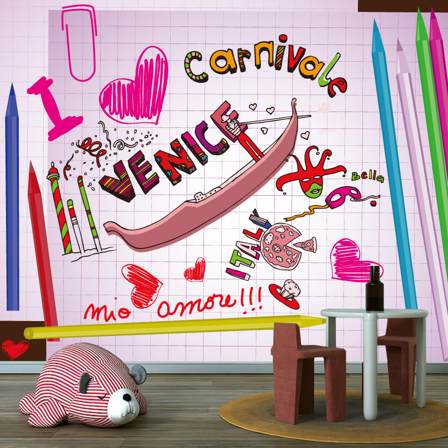 วอลเปเปอร์ลายการ์ตูนติดง่ายแบบ - Baby Nursery Peel And Stick Wallpaper บทวิจารณ์และราคา
