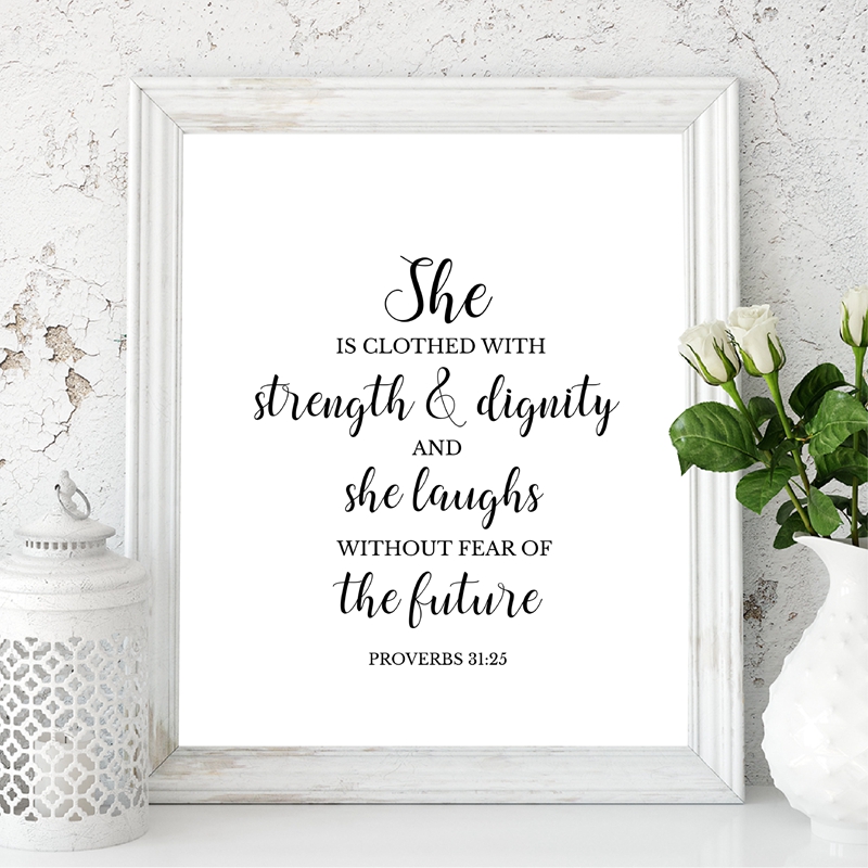 ข้อพระคัมภีร์อ้างคริสเตียนWall - Baby Girl Nursery Quotes บทวิจารณ์และราคา