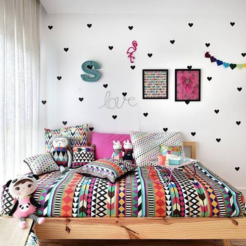 หัวใจเด็กสติกเกอร์ตกแต่งห้องสา - Baby Nursery Decor Girl บทวิจารณ์และราคา