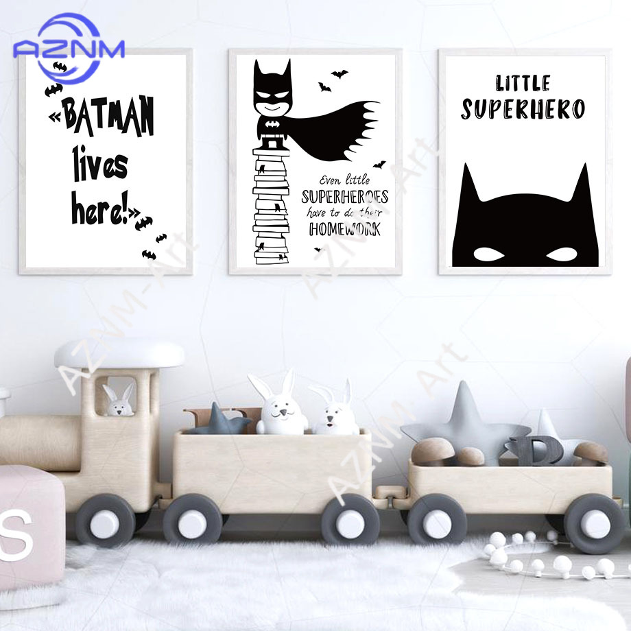 ศิลปะบนผนังภาพวาดบนผืนผ้าใบค้า - Baby Nursery Boy บทวิจารณ์และราคา